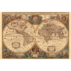Puzzle Harta Antica A Lumii , 5000 Piese