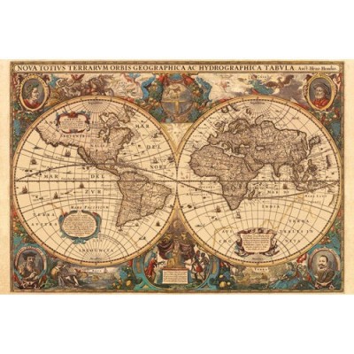 Puzzle Harta Antica A Lumii , 5000 Piese foto