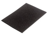Burete electroconductor ESD 355mm x 255mm x 6mm negru