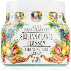 Le Maioliche Sicilian Orange Blossom Line crema de corp hidratanta 450 ml