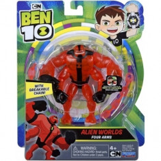 Figurina Ben 10 Alien Worlds Four Arms 12 cm foto