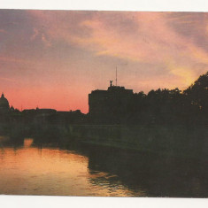 IT2-Carte Postala-ITALIA - Roma, Castel S. Angelo ,circulata 1972