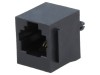 Conector RJ11 soclu 4 PIN Cat 5 6p4c THT drept, ENCITECH