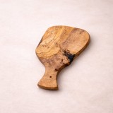 Tocător cu maner din lemn de maslin cu rasina 40 x 20 cm
