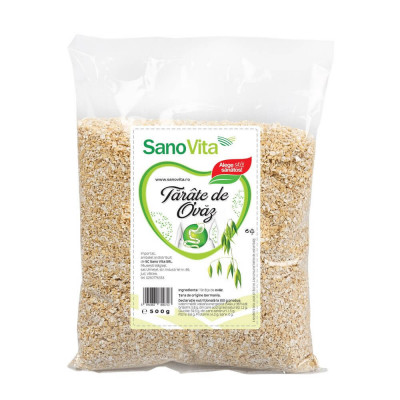 Tarate de Ovaz Sano Vita, 500g, Cereale Sano Vita, Cereale din Ovaz, Cereale pentru Preparate Culinare, Tarate pentru Micul Dejun foto