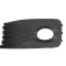Grila bara protectie, spoiler Volkswagen Caddy, 11.2020-, montare fata, stanga, gauri proiectoare, RapidAuto