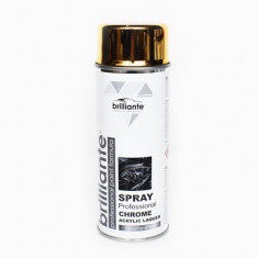 Vopsea Spray Crom (Auriu) 400Ml Brilliante 137996 01447