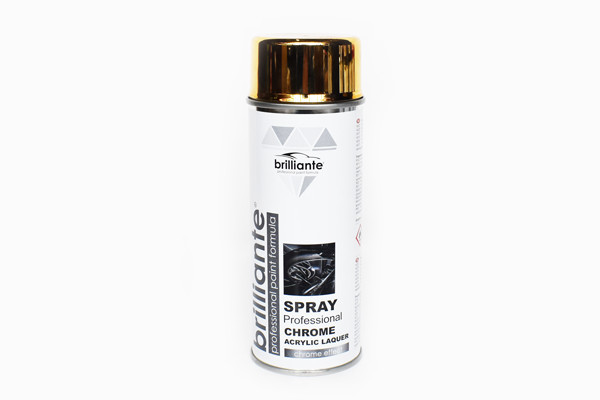 Vopsea Spray Crom (Auriu) 400Ml Brilliante 137996 01447