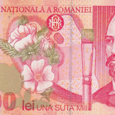 ROMANIA 100000 LEI 1998 XF