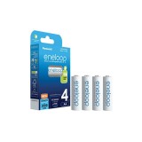 Acumulatori Panasonic Eneloop 2100 cicluri, 2000mAh, R6 AA Blister 4, BK-3MCDE/8BE