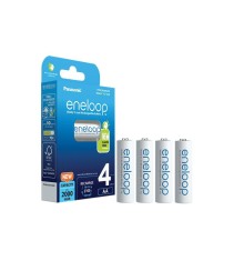 Acumulatori Panasonic Eneloop 2100 cicluri, 2000mAh, R6 AA Blister 4, BK-3MCDE/8BE