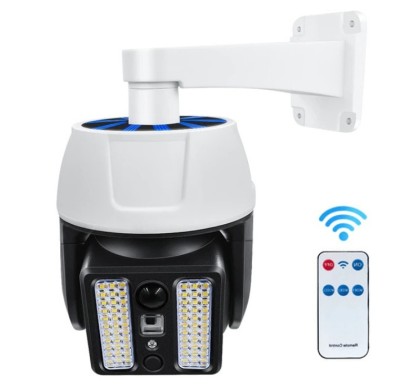 Set 2x Camera solara falsa 66LED foto