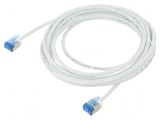 Cablaj U/FTP 6a 3m 32AWG Aurit Alb LSZH, Goobay