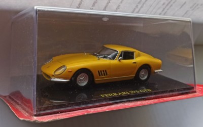 Macheta Ferrari 275 GTB Series 2 1966 galben - IXO/Altaya 1/43 foto