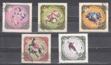 A12 S4 9 - Timbre foarte vechi - Mongolia - sporturi nationale