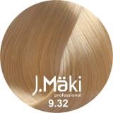 J.Maki Professional 9.32 - Vopsea permanenta Blond bej foarte deschis, 60 ml