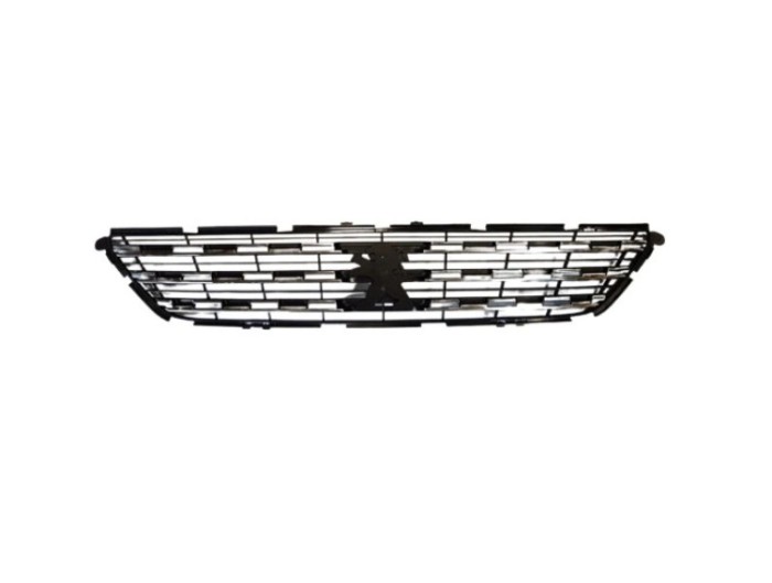 Grila radiator Peugeot 308, 10.2017-09.2021, montare fata, negru, auriu, RapidAuto