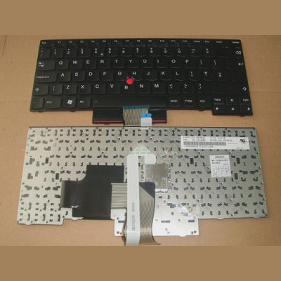 Tastatura laptop noua LENOVO THINKPAD E430 T430U Black UK 04W2881 foto