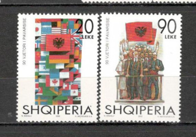 Albania.2002 90 ani Independenta SA.477 foto