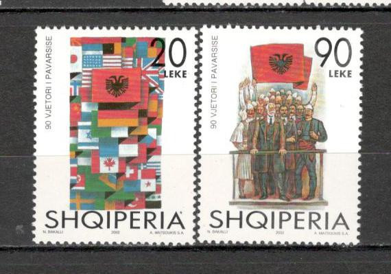 Albania.2002 90 ani Independenta SA.477