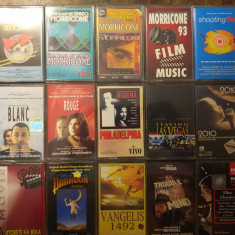 15 casete Muzica de Film, originale