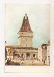RF98 - Carte Postala - Muzeul Brukenthal Sibiu - Johann Bobel. Poarta Cisnadiei din SIbiu, necirculata