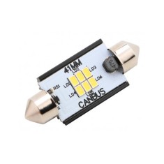 Led Auto Sofit 41mm Canbus 6 SMD 3020 fara polaritate &ndash; BTLE1276