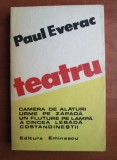 Paul Everac - Teatru