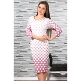 Rochie Imprimeu Rona FucsiaMarimea