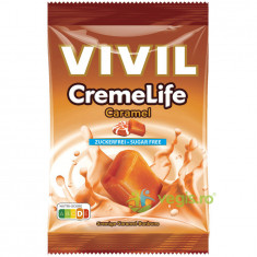 Bomboane Cremoase cu Caramel fara Zahar 110g