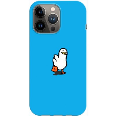 Husa compatibila cu Apple iPhone 14 model Duckduckgo, Silicon, TPU, Viceversa foto