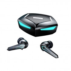 Casti Bluetooth EverQ® TWS In-Ear, Rezistenta la Apa IPX5, Wireless, Bluetooth