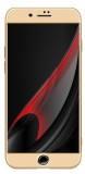 Husa telefon Apple Iphone 7 Plus ofera protectie Subtire 3in1 Lux Design Gold + Folie Sticla