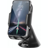 Suport Auto Telefon Defender CH-113, Cleme Prindere, Negru