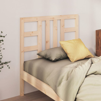Tăblie de pat, 106x4x100 cm, lemn masiv de pin foto