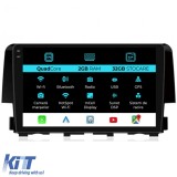 Navigatie Dedicata Honda Civic (2015-2021), 9Inch, 2Gb Ram, 32Gb Stocare, Carplay Performance AutoTuning, General