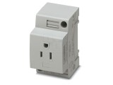 Conector alimentare AC 15A, 3 pini, pentru şină DIN - PHOENIX CONTACT
