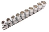 Nusskasten 1/2 Zoll, Steckschl&uuml;sselsatz, 12-Kant N&uuml;sse, Steckschl&uuml;ssel Set