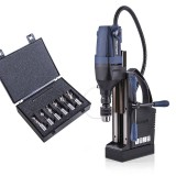 Cumpara ieftin Pachet masina de gaurit cu talpa magnetica S28MAG + set carote