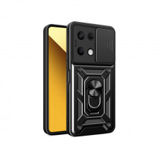 Husa Compatibila cu Xiaomi Redmi Note 13 Techsuit CamShield Series Black