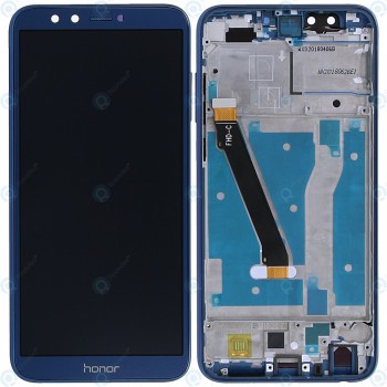 Huawei Honor 9 Lite (LLD-L31) Capac frontal modul display + LCD + digitizer albastru foto