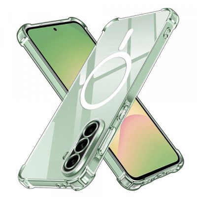 Husa MagSafe pentru Samsung Galaxy A56 A566, Techsuit, Shockproof, Transparenta foto
