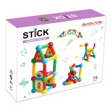 Set de constructie magnetic - STICK (78 piese), MAGPLAYER