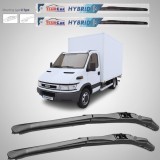 Cumpara ieftin Ștergătoare IVECO Daily MK3 Furgon (1999&ndash;2004) Hibrid | Set față &ndash; TeamCar&reg;