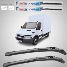 Ștergătoare IVECO Daily MK3 Furgon (1999&ndash;2004) Hibrid | Set față &ndash; TeamCar&reg;