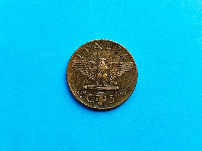 5 Centesimi 1939 Italia- ( Bronz )