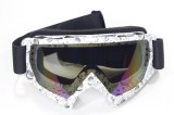 Ochelari cross/enduro/atv WB P-18,rama alba,sticla fumurie Cod Produs: MX_NEW ROY27468