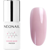 NEONAIL Cover Base Protein baza gel pentru unghii culoare Light Nude 7,2 ml