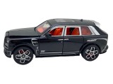 Macheta metal Rolls Royce Cullinan Negru Mansory 1:24 sunet, lumini, deschide usi