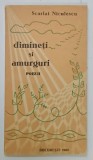 DIMINETI SI AMURGURI , poezii de SCARLAT NICULESCU , 1980